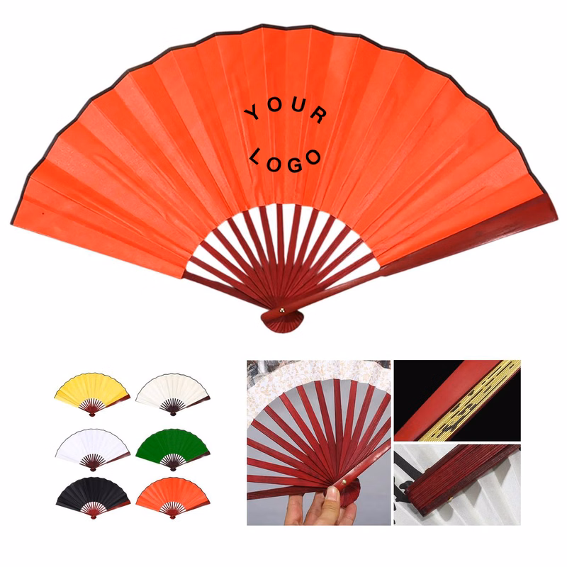 Cloth Folding Fan for Weddings and Parties