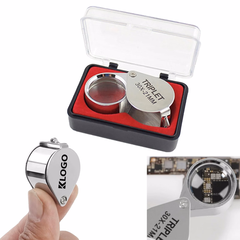 30X Glass Jeweler Loupe