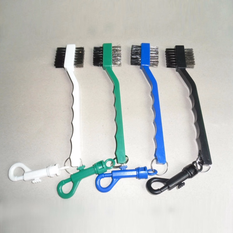 Golf Brush with Carabiner