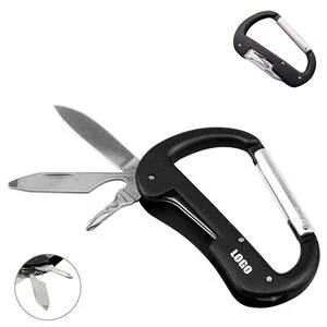 Multi Function Carabiner Knife Tool Kit 1