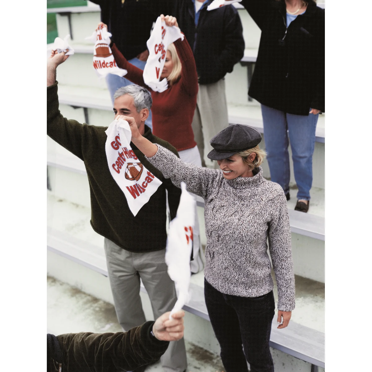 Oversized Rally Towel (White) 1