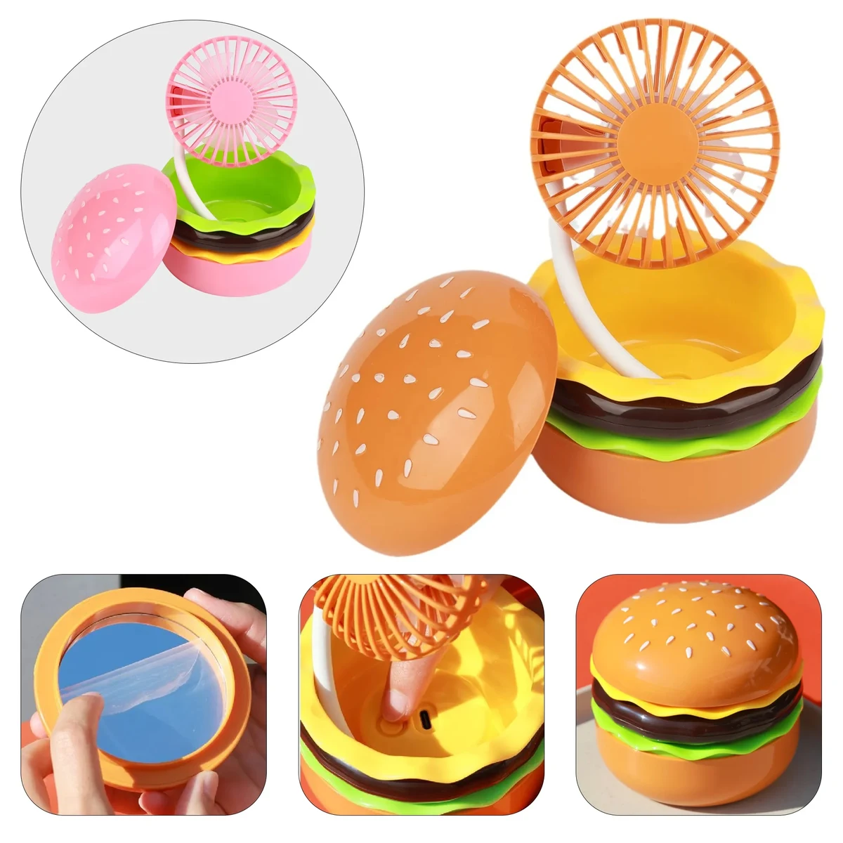 Hamburg Mirror Fold Electric Fan 1