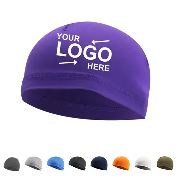 Custom Polyester Breathable Cycling Cap With Sun Protection — Summer Sport Giveaway 1
