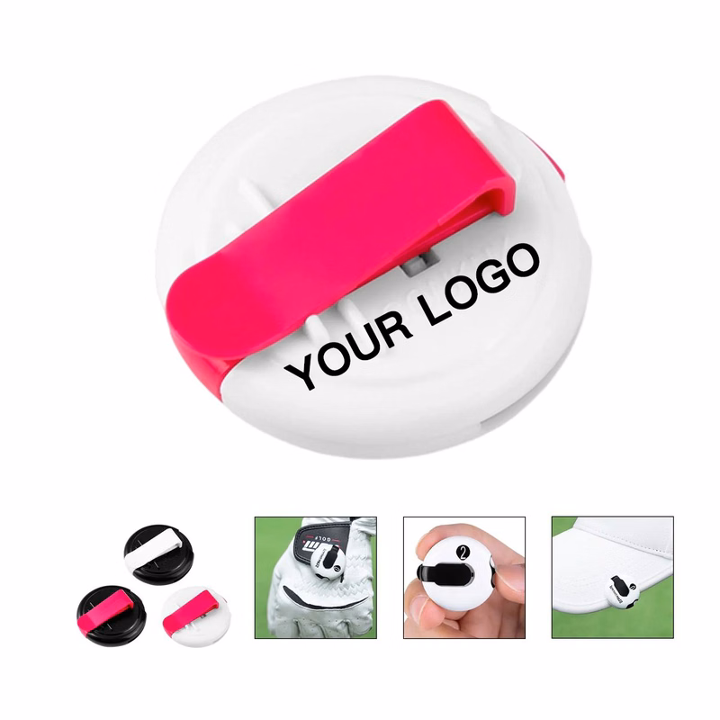 Hat Clip Golf Stroke Counter with Quick Reset