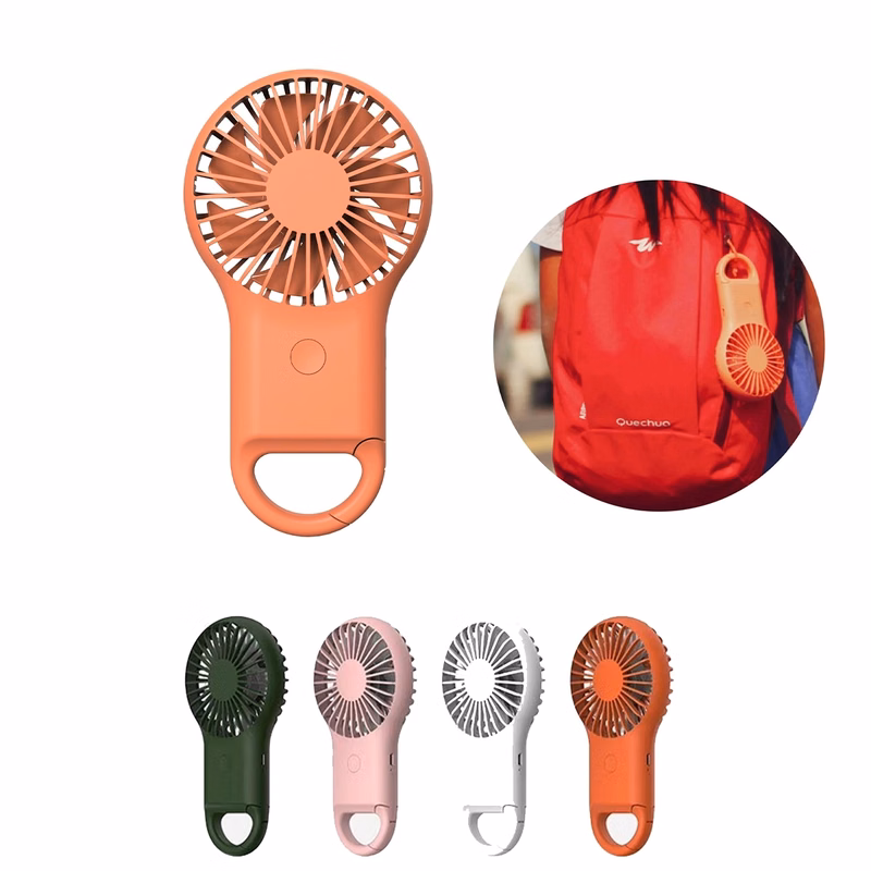 Outdoor Carabiner USB Handheld Fan