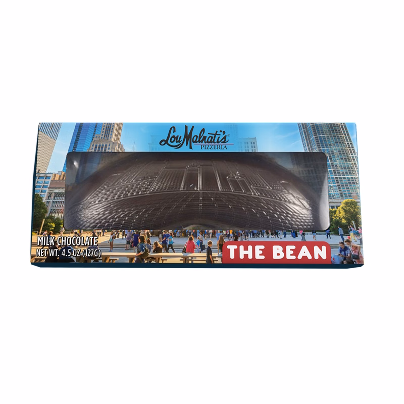 4.5 oz. Chocolate Molded Chicago Bean