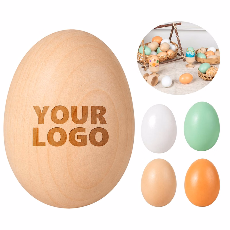 Paintable Wooden Easter Egg