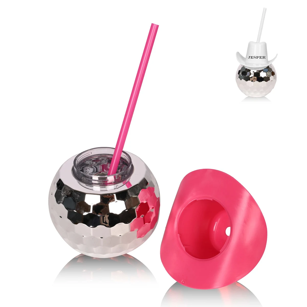 20 Oz Party Decorations Disco Ball Cup 1
