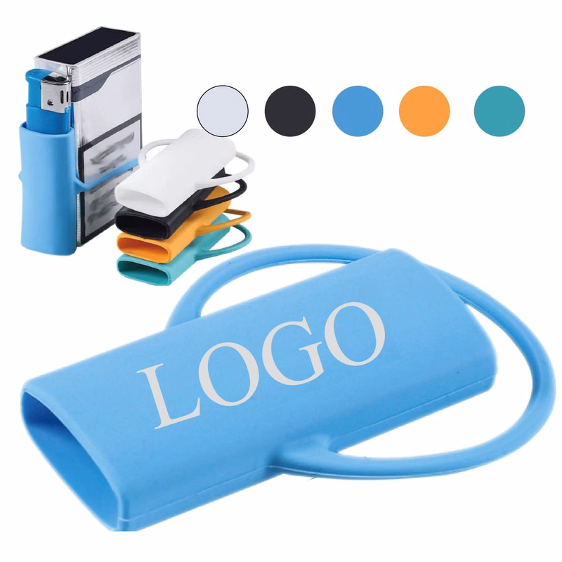 Silicone Strap Lighter Case Protective Holder Cover