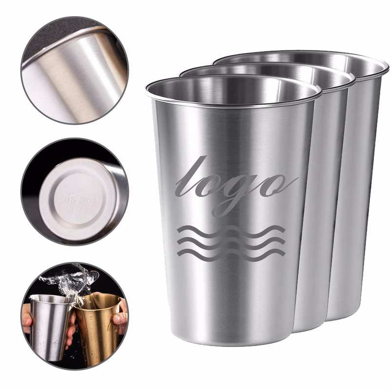 17oz Stainless Steel Drinking Cup