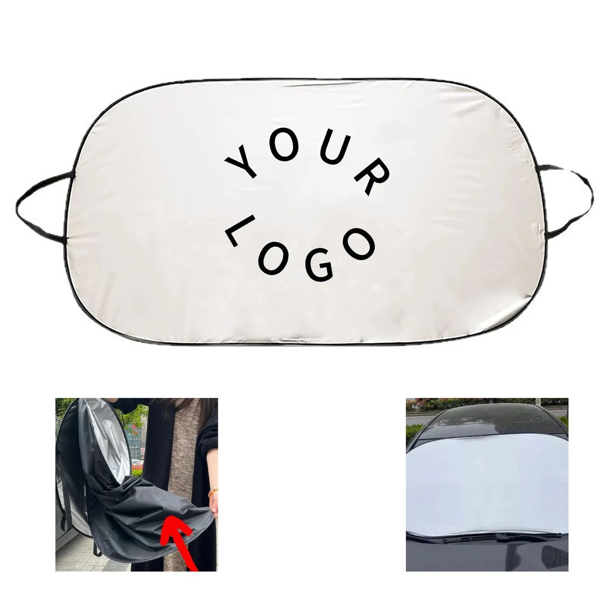 Polyester Sunshade for Vehicle Windshield 1
