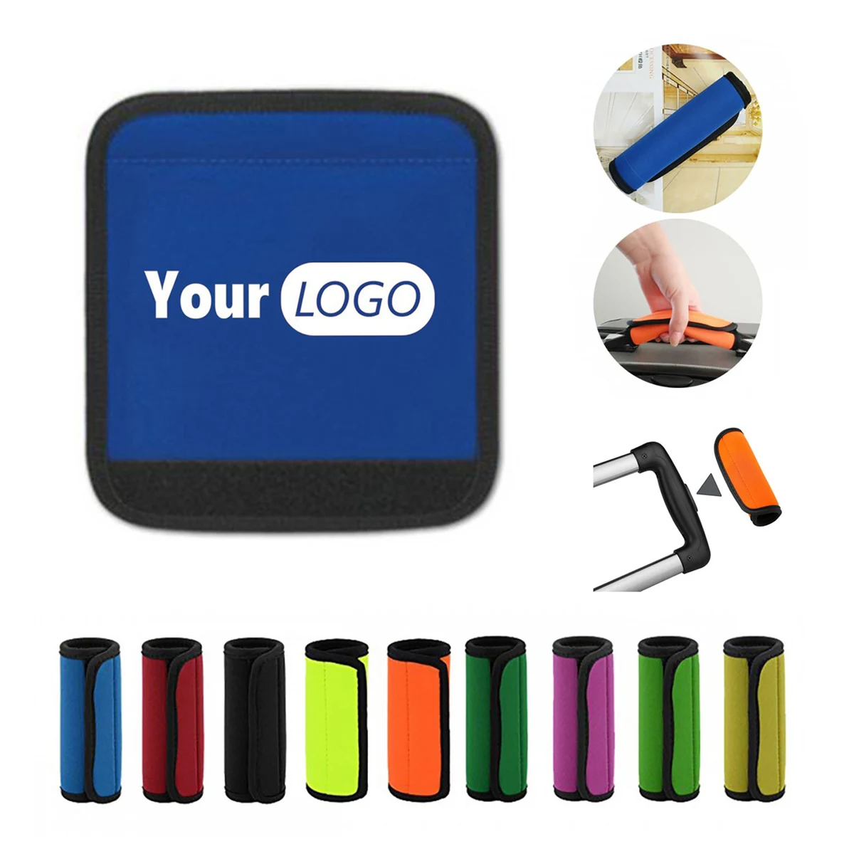 Neoprene Luggage Handle Wrap Luggage Tag 1