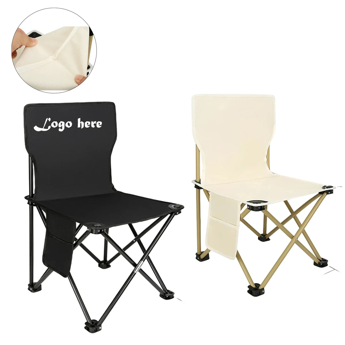MOQ 100PCS Folding Chair With Carrying Bag 1