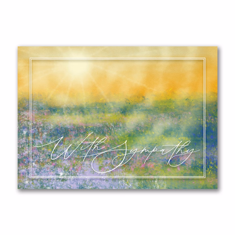 Field of Flowers Card