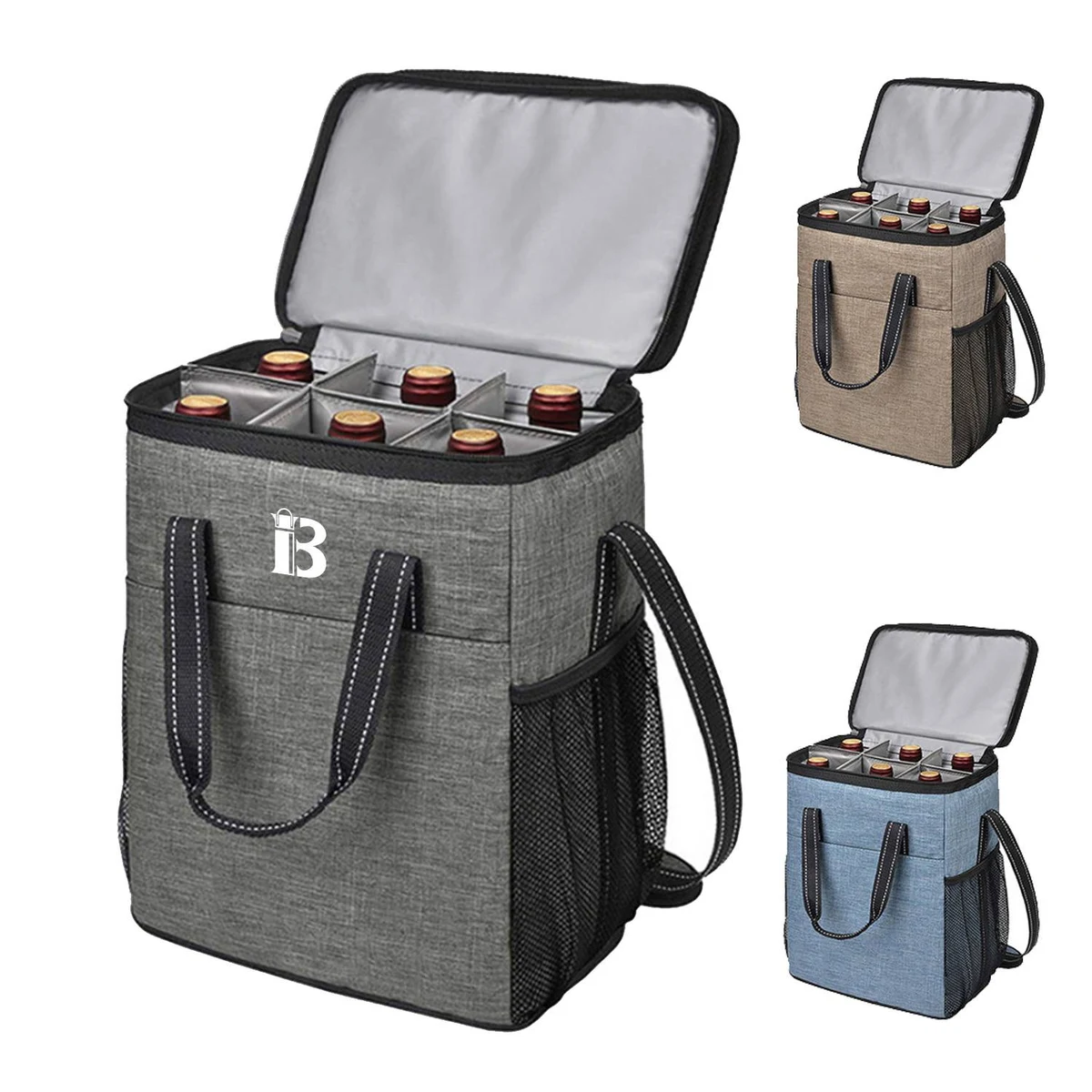 Insulated Carrying Cooler Tote Bag with Handle 1