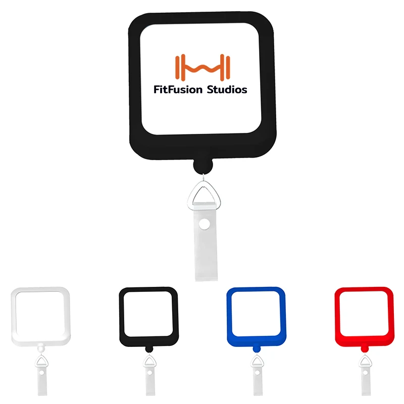 Square Badge Reel 1