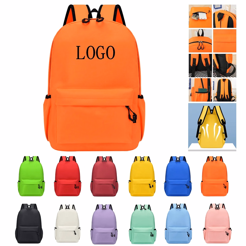 Lightweight Casual Colorful Kids School Backpack