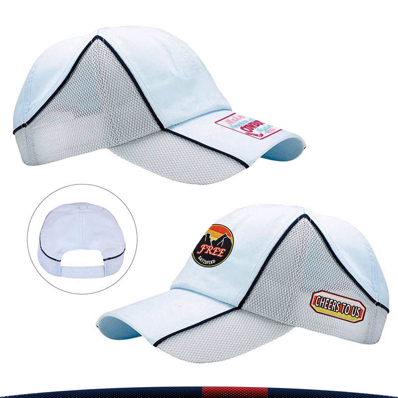 Calburily Microfiber Mesh Back Cap