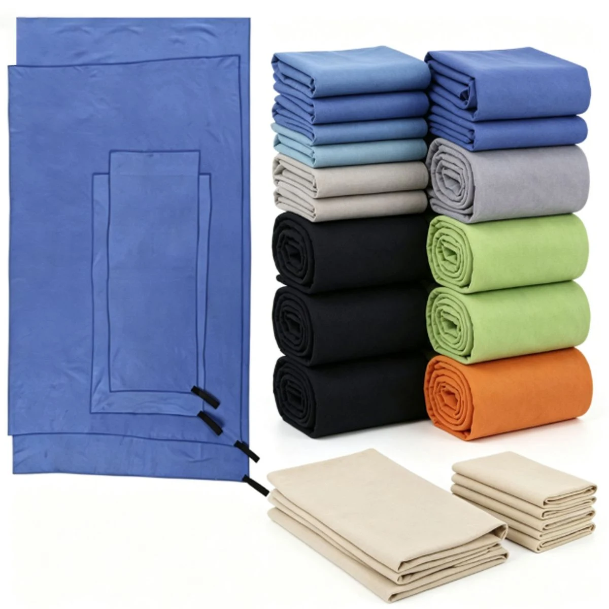 Outdoor Vacation Travel Portable Bath Towel 1