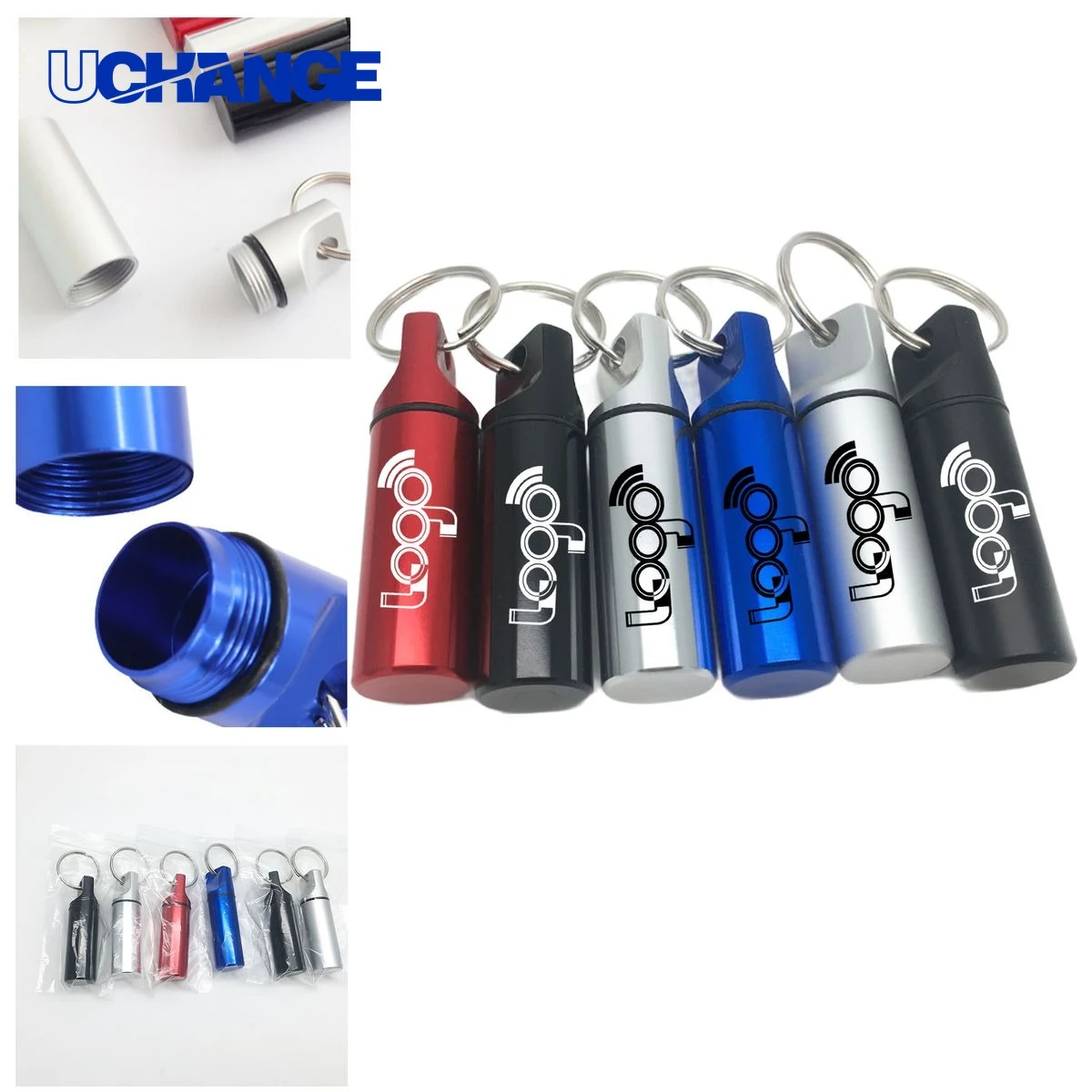 Aluminum Waterproof Pill Tube 1