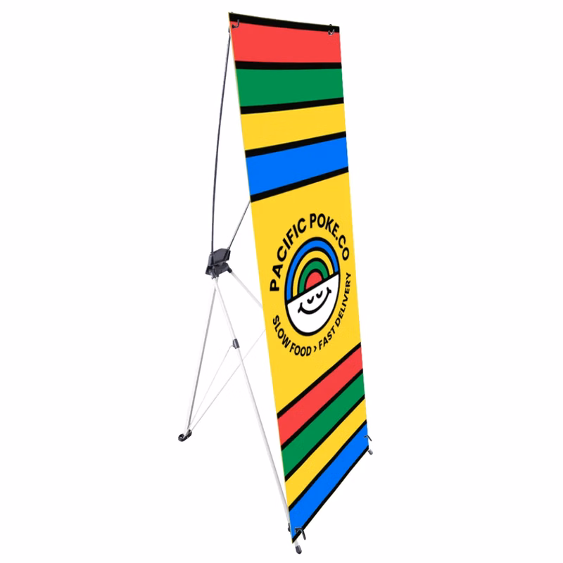 Tripod X Banner Display Graphic 26" x 66"