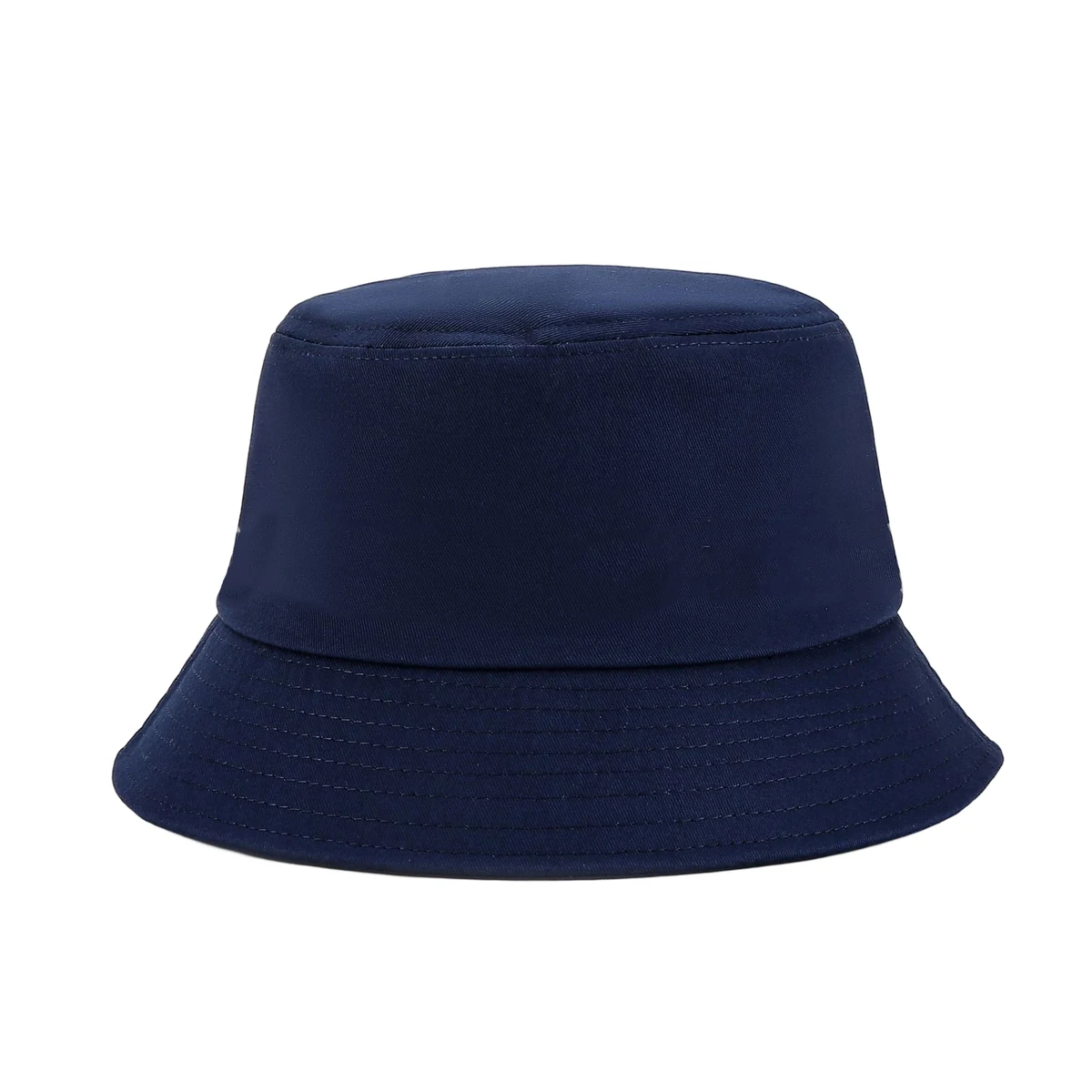 Cotton Bucket Hat With Wide Brim And Deep Crown Design 1