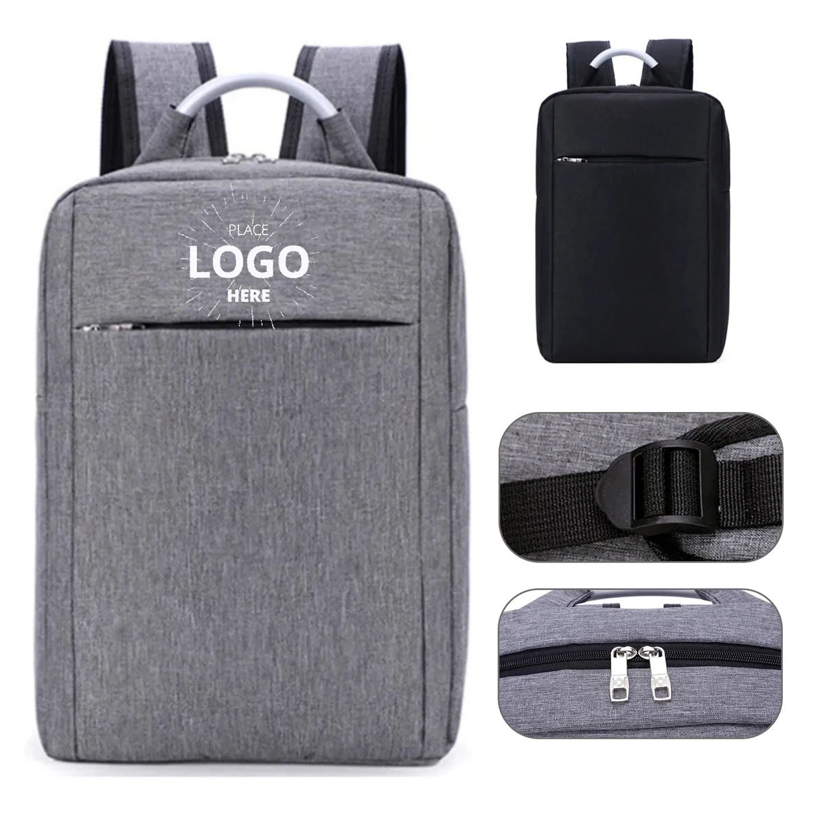 Laptop Simple Business Casual Backpack Computer Bag 1