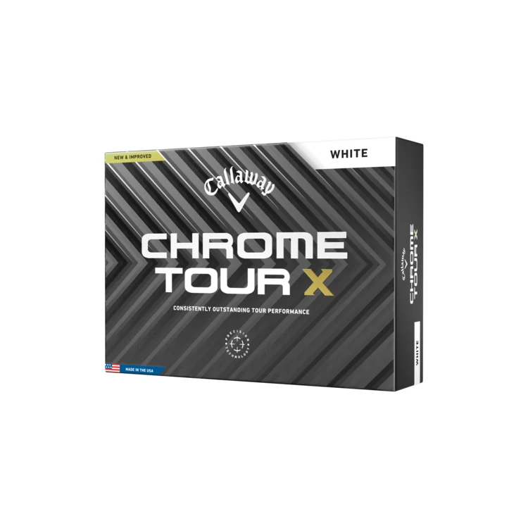 Callaway Chrome Tour X Golf Balls - White 1