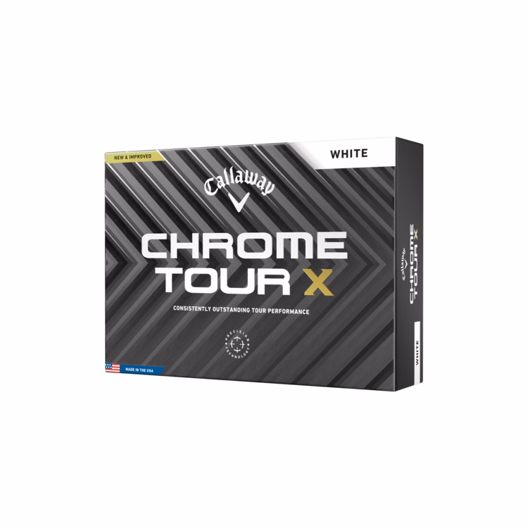 Callaway Chrome Tour X Golf Balls - White