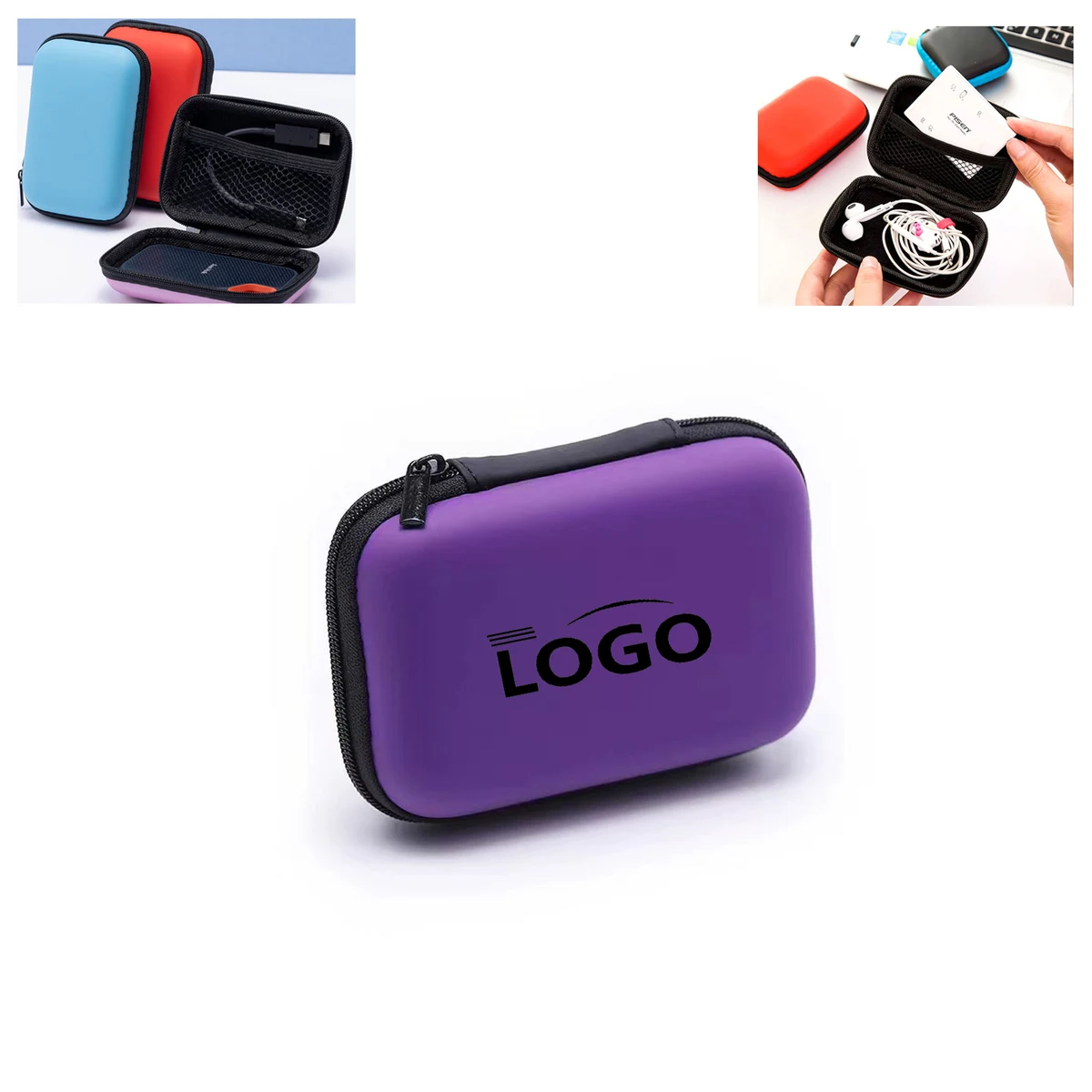 Custom EVA Headphone Storage Bag Card Bag 1