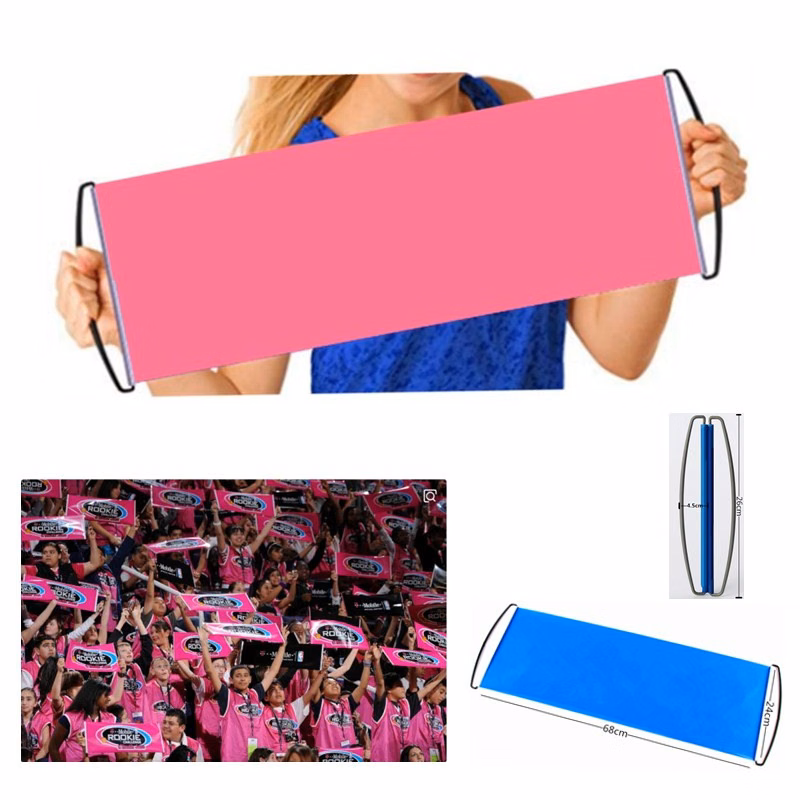 PET Retractable Hand Banner