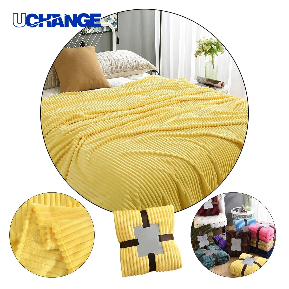 Luxurious Fleece Gift Blanket Multiple Sizes Available 1