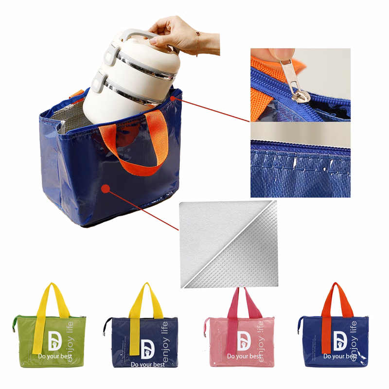 Waterproof and Oil-proof Lunch Bag MOQ 30