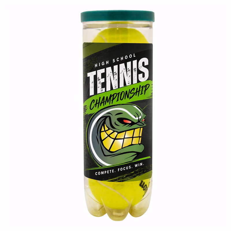 Wilson Championship Tennis Balls - Half Can Wrap