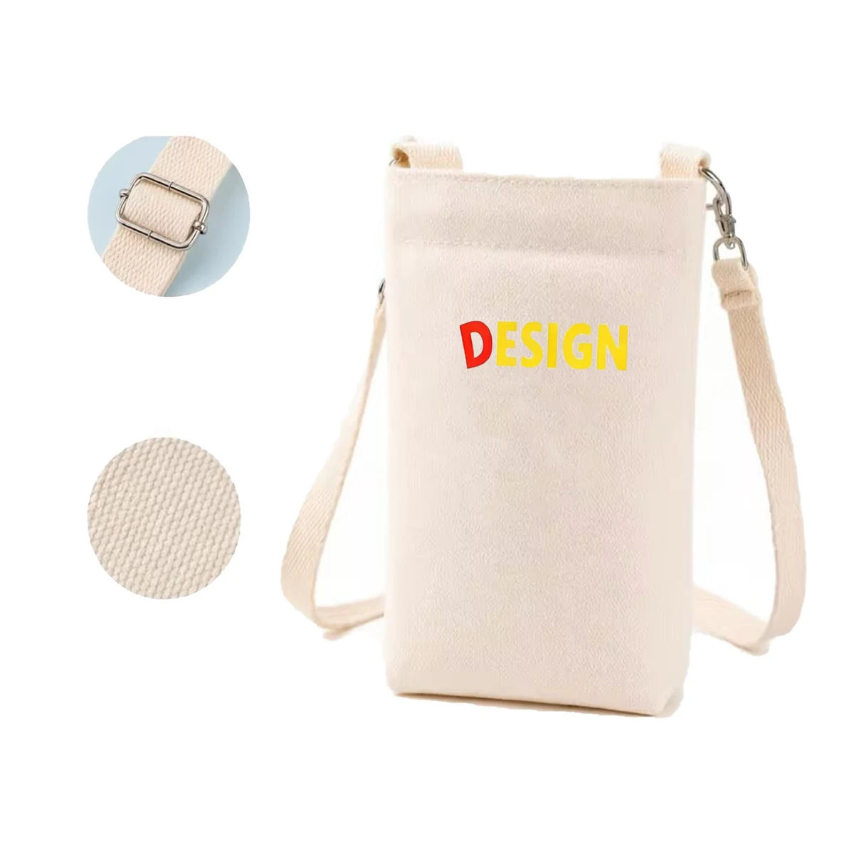 Adjustable Canvas Bottle Carry 1