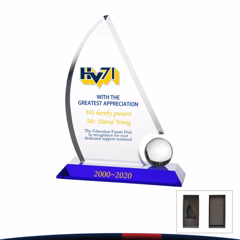 Karyn Sailing Crystal Award