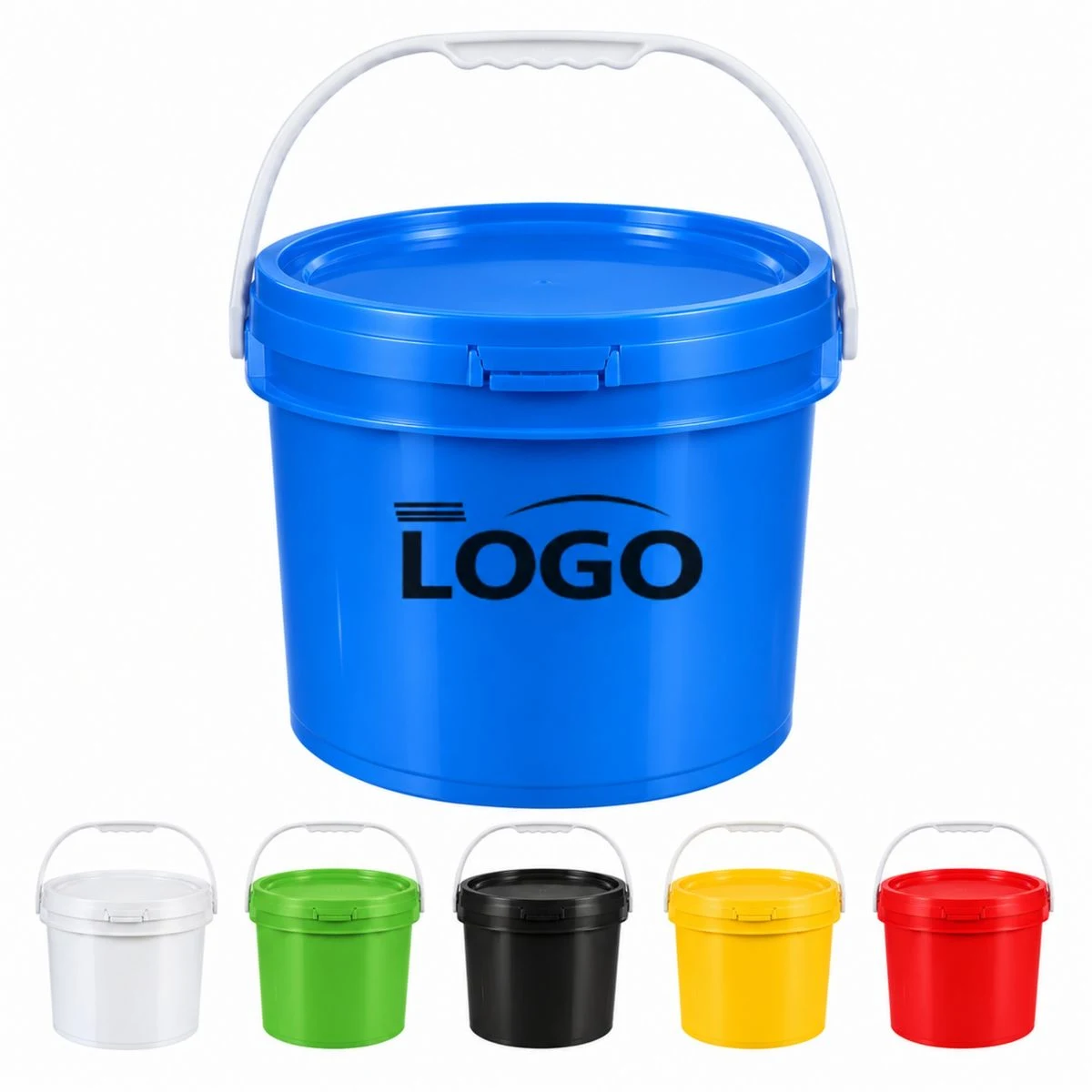 Gallon Plastic Pail With Lid And Handle 1