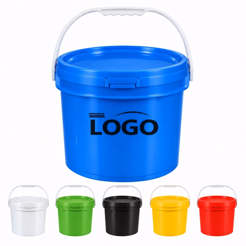 Gallon Plastic Pail With Lid And Handle