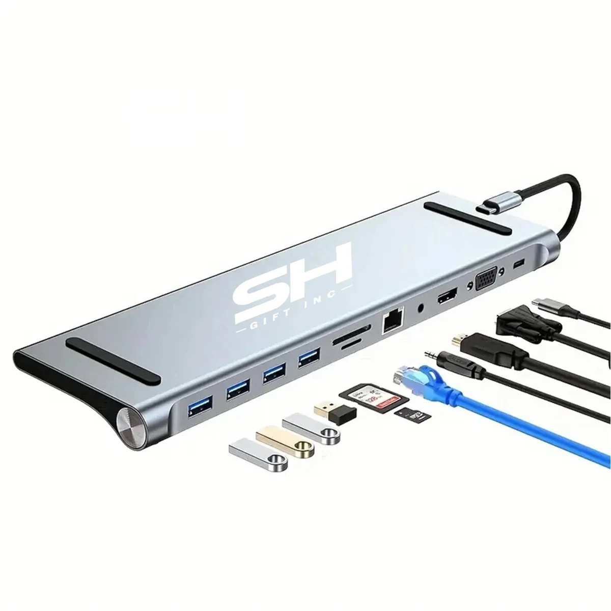 12 in1 USB C Hub Multiport Docking Station 1