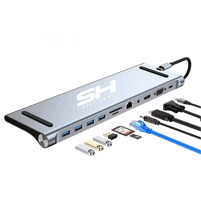12 in1 USB C Hub Multiport Docking Station