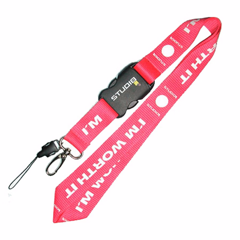 Eco PET Lanyard with silkscreen print - 1 inch