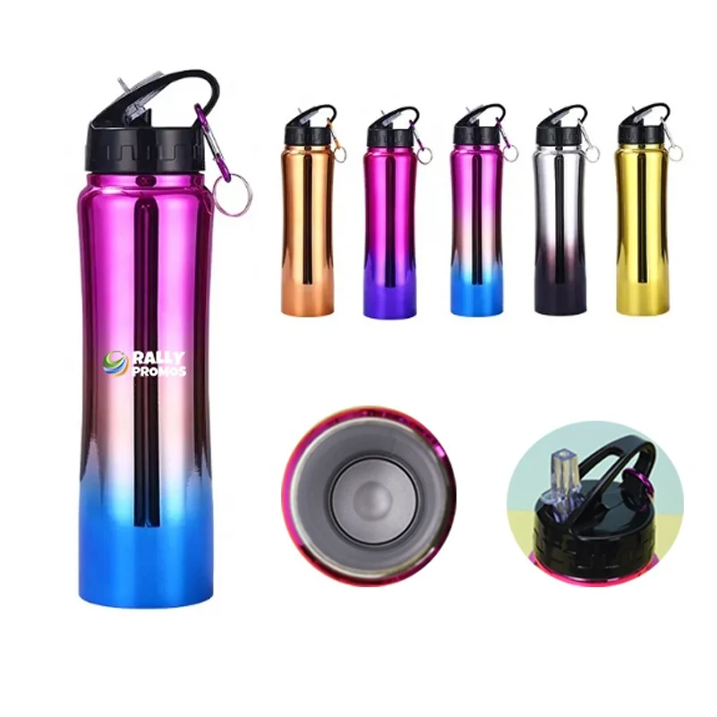 20oz Waist Shape 304 Stainless Steel Thermos, custom water bottle with logo imprint 1