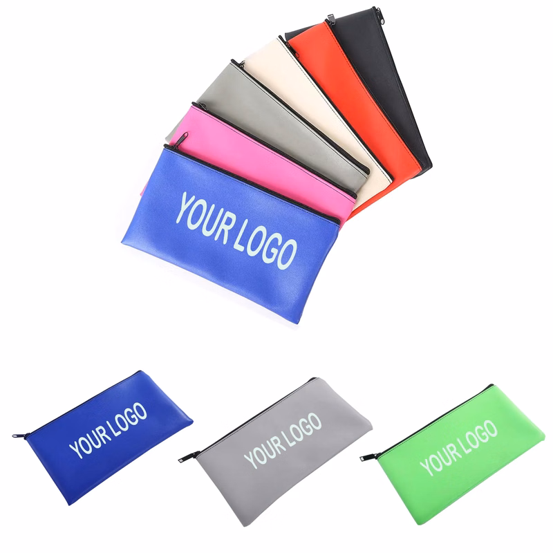 Leatherette Zipper  Pouch MOQ 200