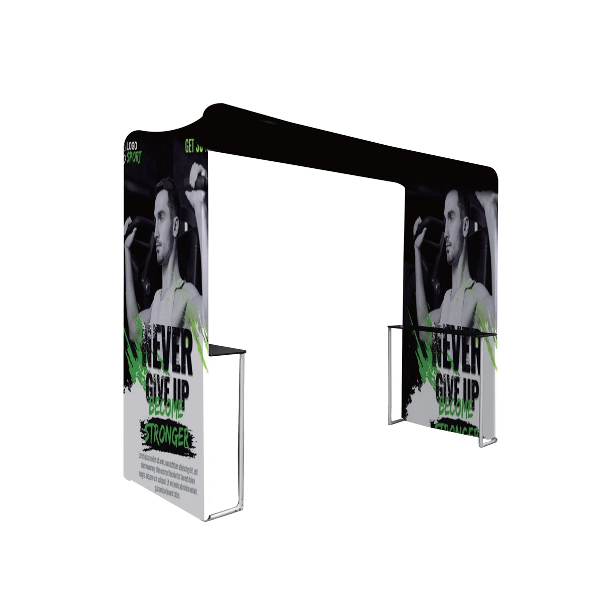10ft Square Booth Display 1