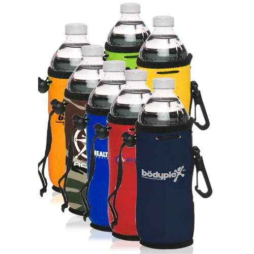 Neoprene Water Bottle Insulator, custom koozie with logo imprint 1