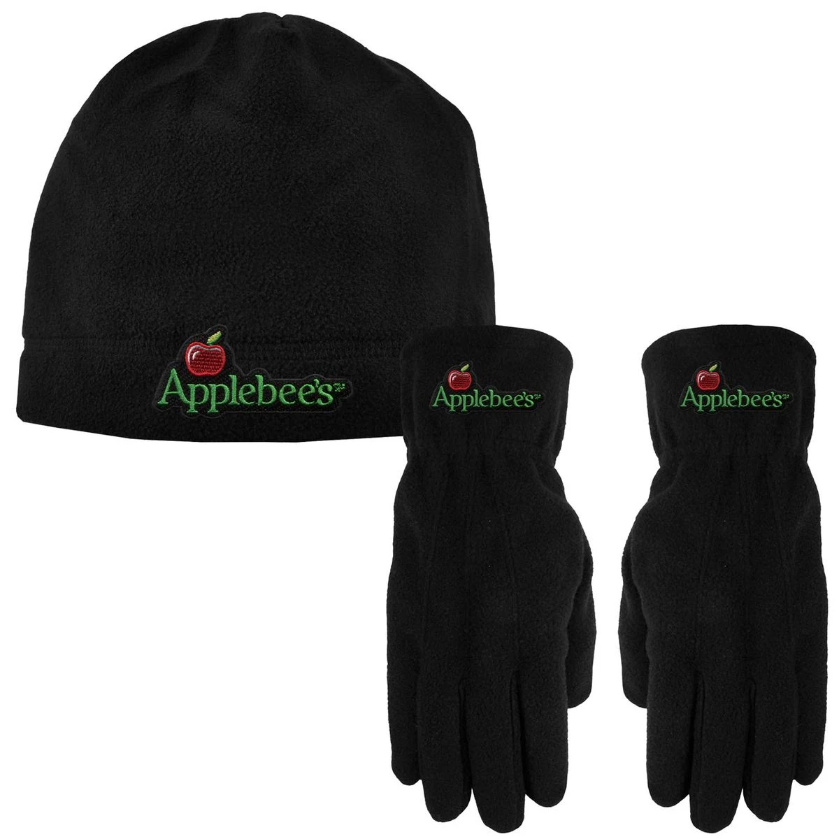 Fleece Beanie and Gloves Combo 1