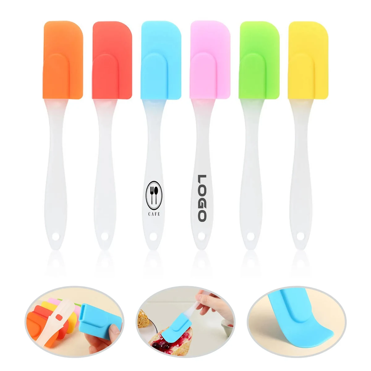 Detachable Silicone Baking Spatula 1