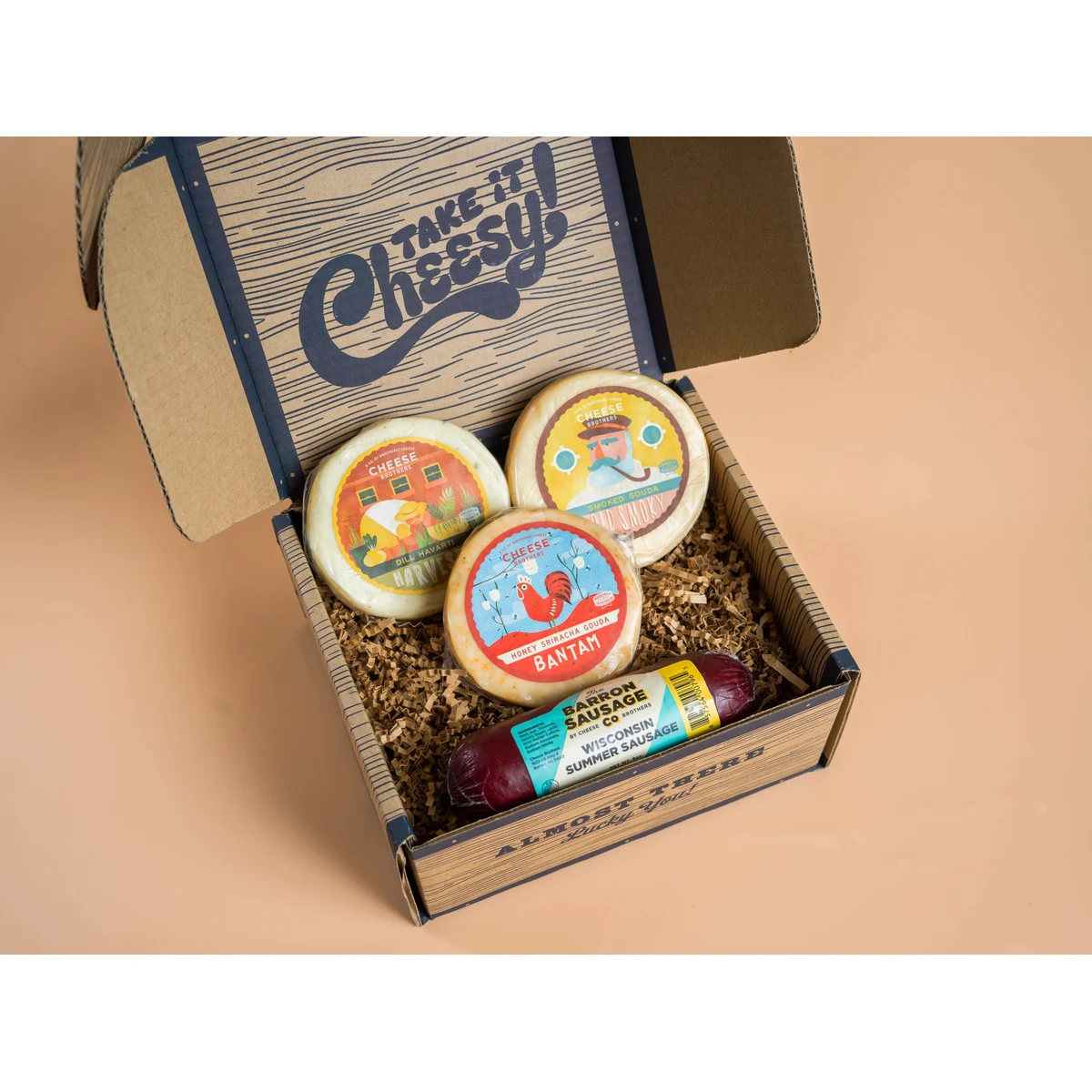 Barron County Meat and Cheese Bros. Sampler (4-Pack) 1