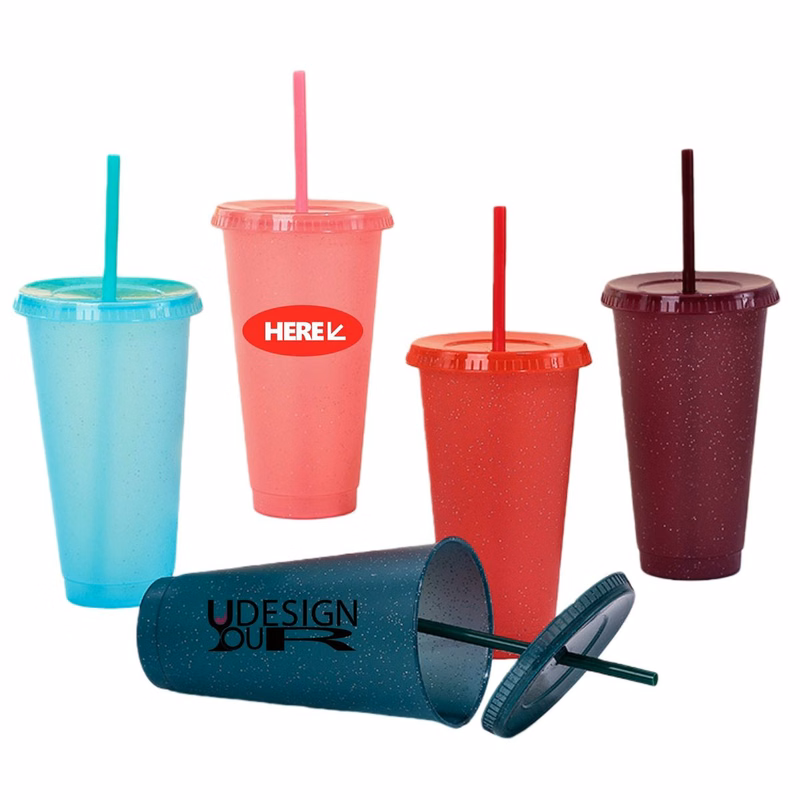 Lid Bulk Cups With Straw