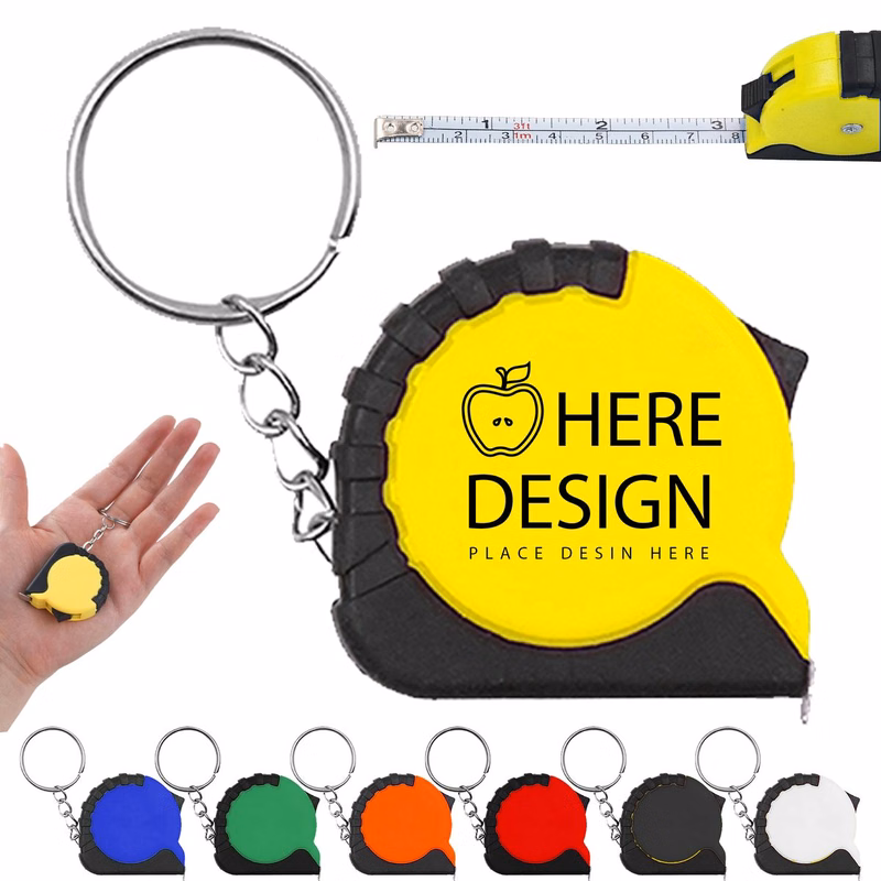 Compact Measuring Tape Keyring